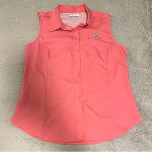 Columbia pink shirt
